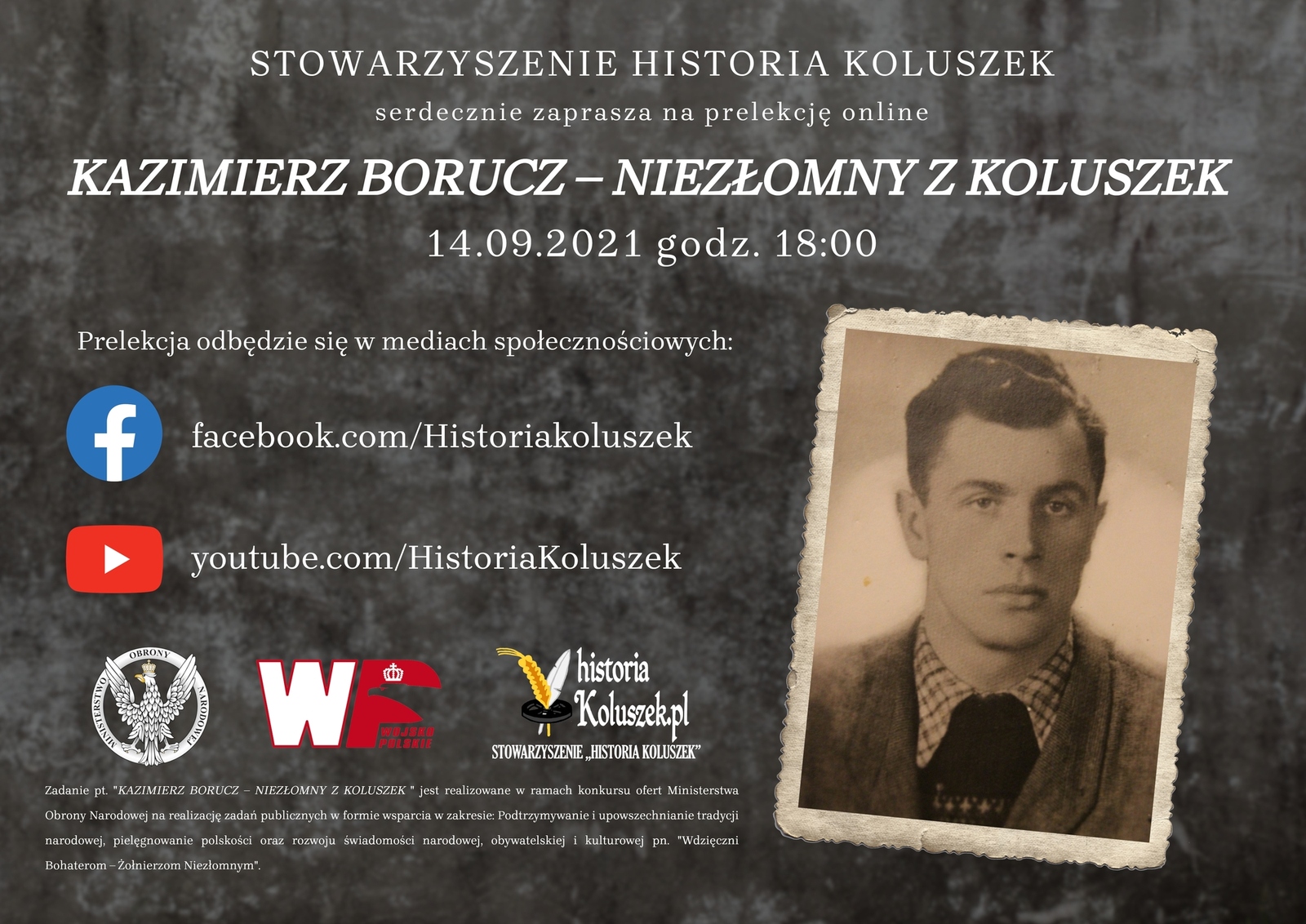 Prelekcja Kazimierz Borucz - niezłomny z Koluszek